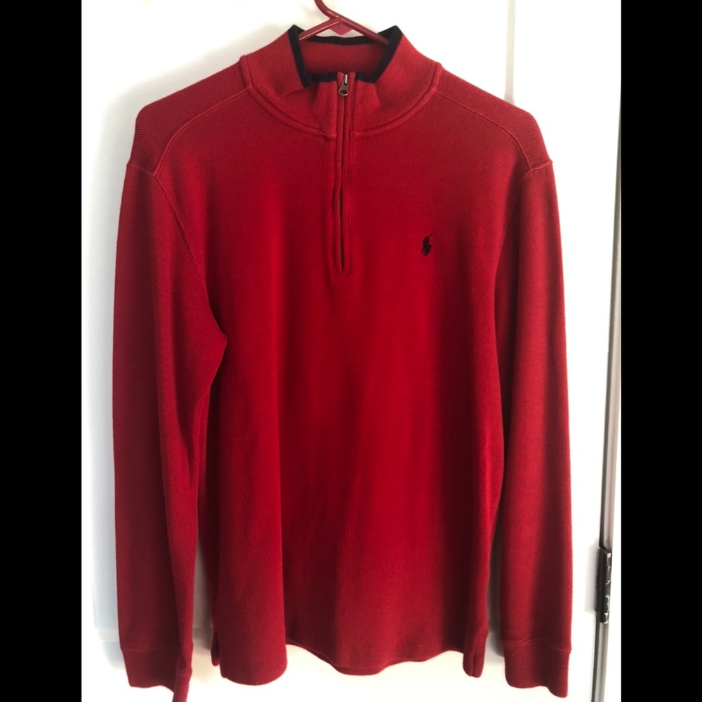 Polo Ralph Lauren Quarter Zip Pullover boys XL